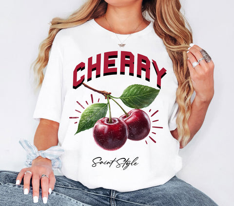 Tricou Oversize Women CHERRY TRV