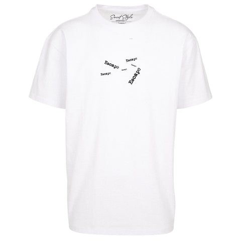 Tricou Oversize Unisex EXPRESSION White