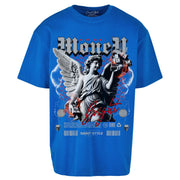 Tricou Oversize Unisex NEED SOME MONEY Blue