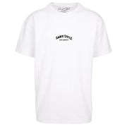 Tricou Oversize Unisex RETRO GENERATION White