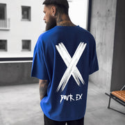 Tricou Oversize Unisex YOUR EX Blue