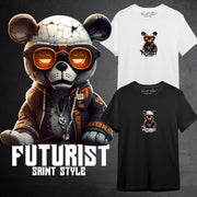 Tricou Unisex Loose-Fit Futurist Bear