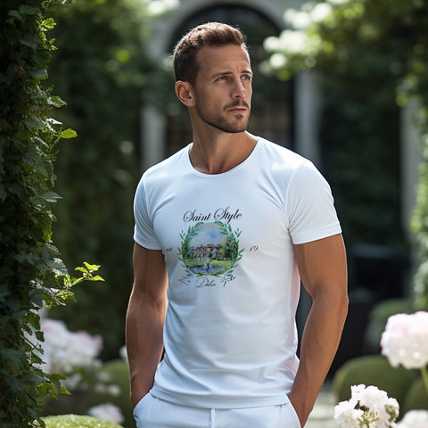 Tricou SlimFit Ultra Cotton LA MAISON White