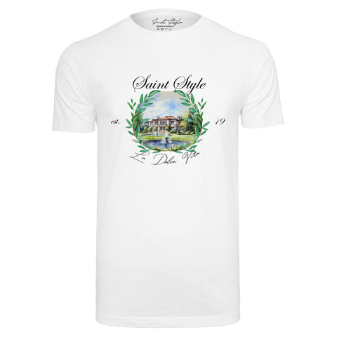 Tricou SlimFit Ultra Cotton LA MAISON White