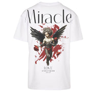 Tricou Oversize Unisex MIRACLE White