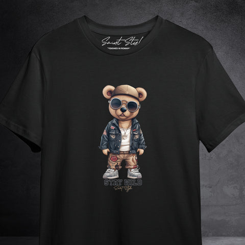 Tricou Unisex Loose-Fit Wild Bear