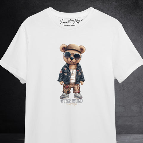 Tricou Unisex Loose-Fit Wild Bear