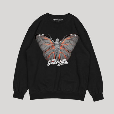 Bluza ANGEL BUTTERFLY Black