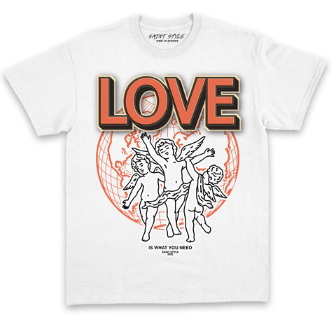 Tricou UNISEX PREMIUM Angel Love White