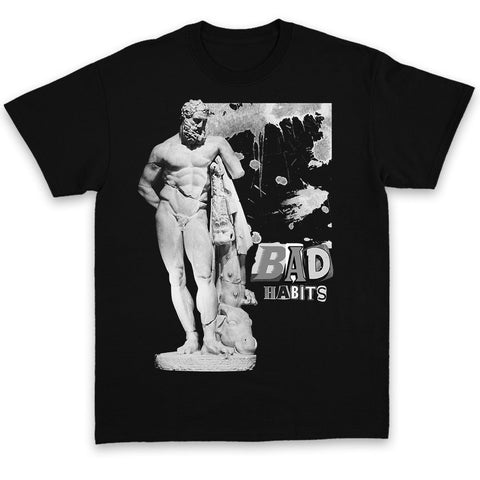 Tricou UNISEX BAD HABITS Black