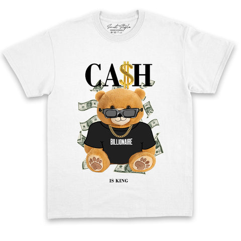 Tricou UNISEX Big CashKing White