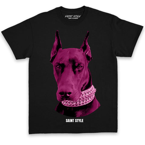 Tricou UNISEX PREMIUM DOBERMAN Black