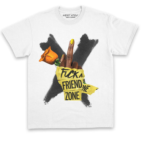 Tricou UNISEX PREMIUM Friendzone White