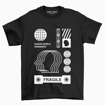 Tricou PREMIUM STR FRAGILE Black