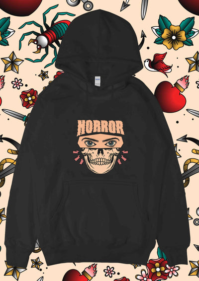 Hanorac UNISEX horror Black