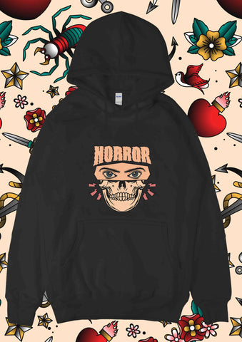 Hanorac UNISEX horror Black