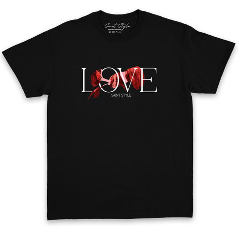 Tricou UNISEX LOVE HAND Black