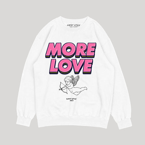 Bluza MORE LOVE White