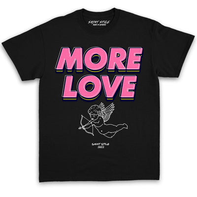 Tricou UNISEX PREMIUM More Love Black