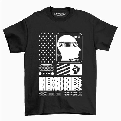 Tricou PREMIUM STR  MEMORIES Black