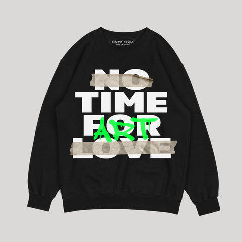 Bluza NO TIME FOR LOVE Black