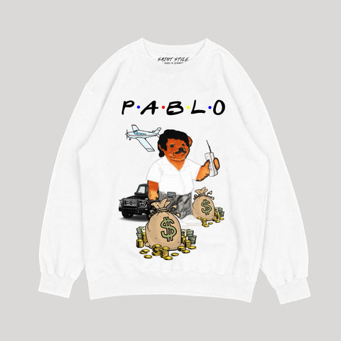 Bluza PABLO FRIENDS White