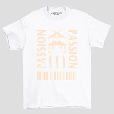 Tricou PREMIUM STR PASSION White