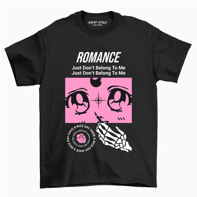 Tricou PREMIUM STR ROMANCE Black