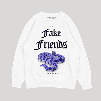 Bluza SNAKE FAKE FRIENDS White