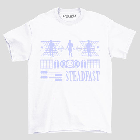 Tricou PREMIUM STR  Steadfast White