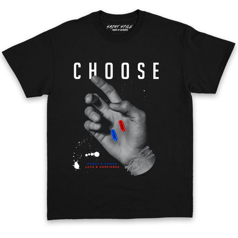 Tricou UNISEX PREMIUM Choose Black