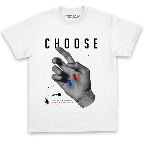 Tricou UNISEX PREMIUM Choose White