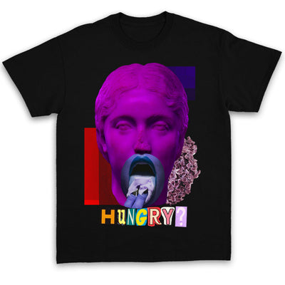 Tricou UNISEX HUNGRY Black