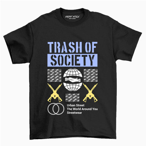 Tricou PREMIUM STR TRASHOFSOCIETY Black