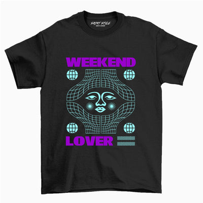 Tricou PREMIUM STR Weekend Lover Black