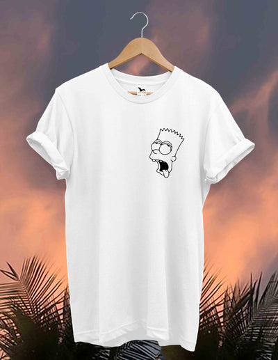 Tricou BART White