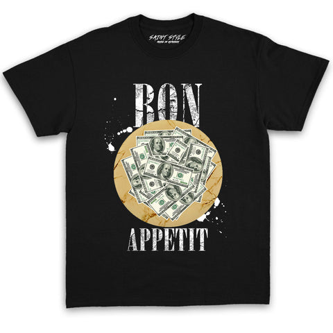 Tricou UNISEX PREMIUM Bon Appetit Black