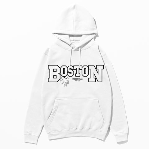 Hanorac UNISEX BOSTON White