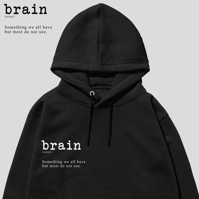 Hanorac UNISEX BRAIN Black