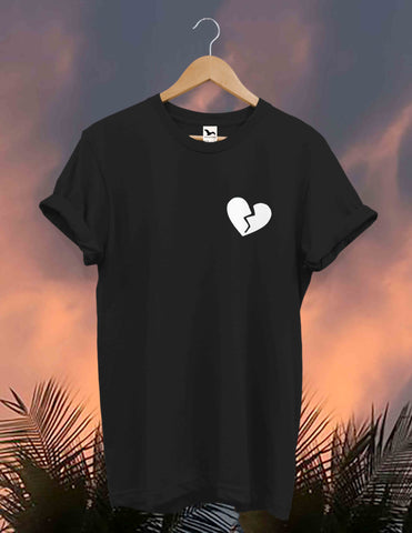 Tricou BROKEN HEART Black