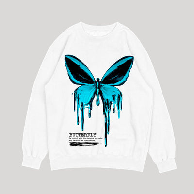 Bluza BUTTERFLY DRIP White