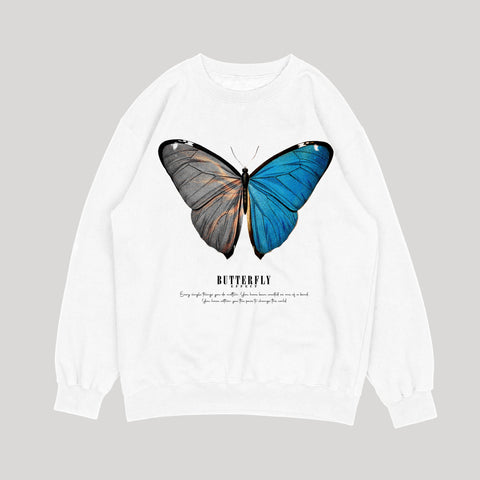 Bluza BUTTERFLY EFFECT White