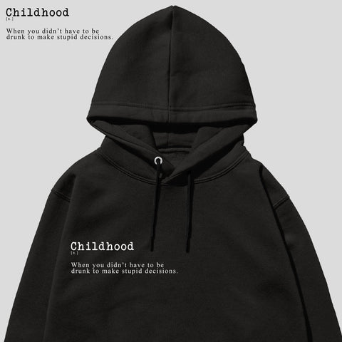 Hanorac UNISEX CHILDHOOD Black