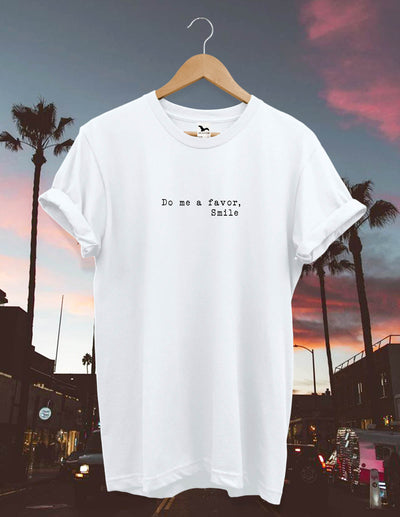 Tricou DO ME A FAVOR White