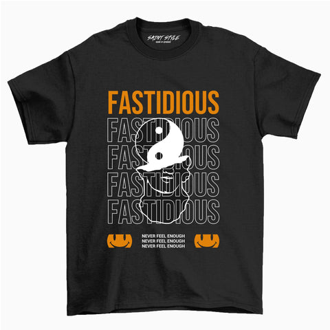 Tricou PREMIUM STR FASTIDIOUS Black