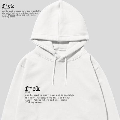 Hanorac UNISEX FVK DEFINITION White