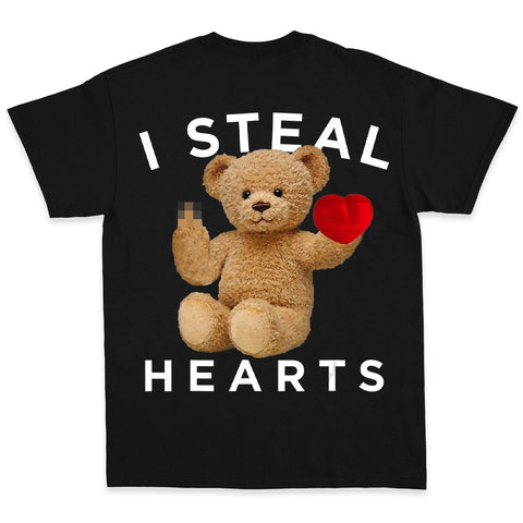 Tricou UNISEX HEART STL Black