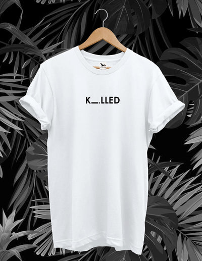 Tricou K-lled White