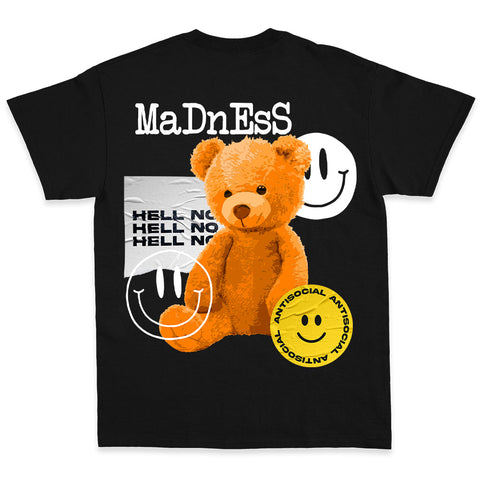 Tricou UNISEX MADNESS TRIC Black