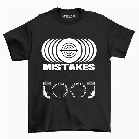 Tricou PREMIUM STR MISTAKES Black